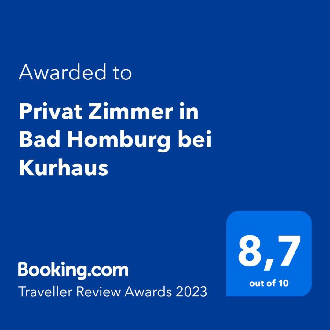 Von Privat, Grosses Zimmer Sehr Zentral In Bad Homburg Stadtmitte Bad Homburg vor der Hoehe Exterior photo